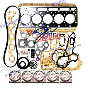 F2703 F2803 Overhaul Gasket Kit Piston Ring Set For Kubota M5400 M4700 Tractor - Picture 1 of 2