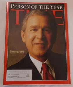 Time magazine Person Of The Year President Elect Gerge W. Bush December 25, 2000 - Picture 1 of 1