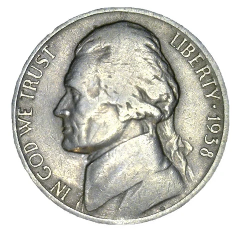 1938-D Jefferson Nickel “Best Value On EBay” Free Shipping 1938d Cover