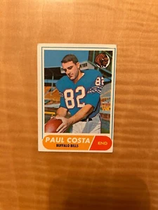 Topps Football 1968 #175 ¡¡Paul Costa!! (N) ¡ENVÍO DE $1!! - Imagen 1 de 2