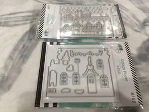LDRS Creative Stamp & Die Combo Set ~ COTTAGE HOUSE - 8152, 3237 New - Picture 1 of 5