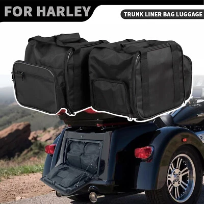 后备箱衬里行李箱包适用于 Harley Trike 模型 Street Tri Glide FLHTCUTG — 第 1/4 张图片
