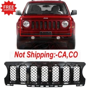 New JEEP PATRIOT Fits 2011-2017 Front Grille Insert Assembly Black CH1210110 - Picture 1 of 6