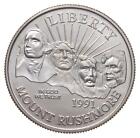 1991 Mount Rushmore Bicentennial Unc Commemorative Half Dollar *0239