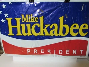 POLITIKSCHILD (2008) MIKE HUCKABEE Präsident NH Primary (Kunststoff) OF3 - Bild 1 von 1