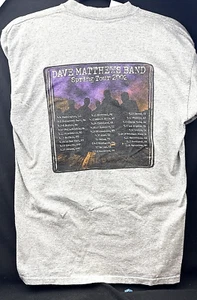 Dave Matthews Band 2002 Spring Tour Shirt Herren Medium Hergestellt in den USA Doppelseitig Vintage - Bild 1 von 15