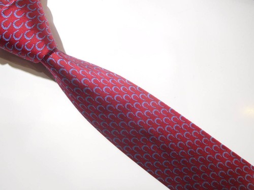 HERMÈS Cravatta uomo HERMES Francia vera seta cravatta abito classico lusso multicolore Y365