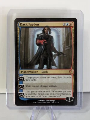 MTG Dack Fayden Conspiracy 42/210 Regular Mythic - Image 1 of 2