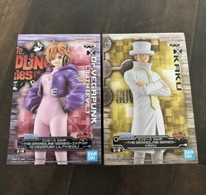 Set of 2 One Piece DXF Figure LILITH & KAKU THE GRANDLINE SERIES New - Picture 1 of 6
