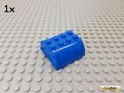 Lego 1Stk Truhe Deckel / Box 4X4x1 2/3 Blau
