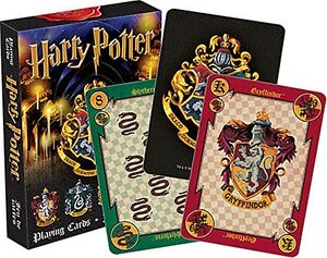 Harry Potter Crests set of 52 playing cards + jokers. Licensed  (nm 52357)