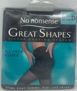 No Nonsense Collant All Over Shaper, Ottime Forme, Nero Mezzanotte, D - Foto 1 di 2