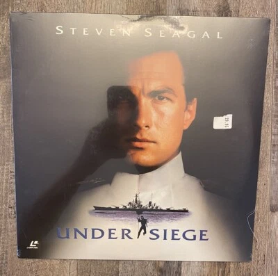 Under Siege (Laserdisc,1993)  Steven Seagal **NEW and SEALED** Foto 1 de 2