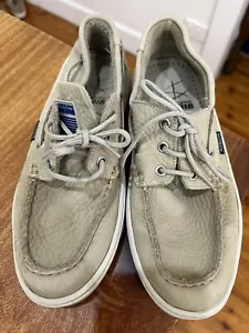 Christophe Auguin Leather Deck Boat Shoes Size 40 - Picture 1 of 15