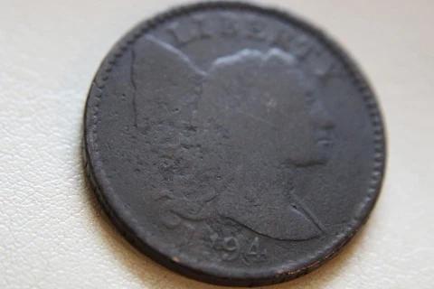 1794 Liberty Cap Large Cent / Head of 1795! ~ VG Cover