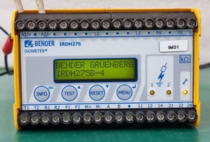 BENDER IRDH275 ISÓMETRO IRDH275B-435 Dispositivo de Monitoreo de Aislamiento - Imagen 1 de 12