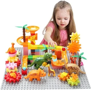 Marble Run Building Blocks Race Track Toy Educational Construction Gift for Kids - Picture 1 of 6