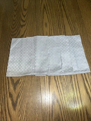 Pier 1 Vintage Cloth Napkins, Set of 5, 100% Cotton, Grey  New - Image 1 of 4