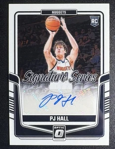 2024-25 Donruss Optic Signature Series PJ Hall RC Auto Denver Nuggets #SS-PJH - Picture 1 of 1