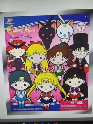 Chaveiros Sailor Moon bolsa cega série 1 - Imagem 1 de 4