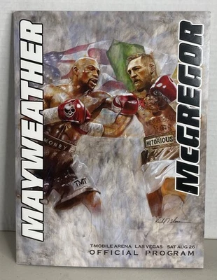 Floyd Mayweather vs. Conor McGregor Official Program Las Vegas August 26, 2017 - Image 1 of 4