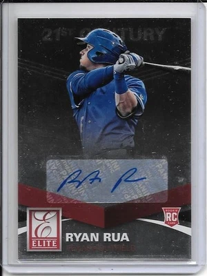 2015 Panini Elite RYAN RUA (Rangers) (RC) #20 **21st CENTURY AUTO ** - Image 1 of 2
