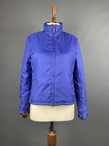 Aspesi Mens Puffer Jacket Size M Blue Polyester Long Sleeve Winterwarm Coat - Picture 1 of 20