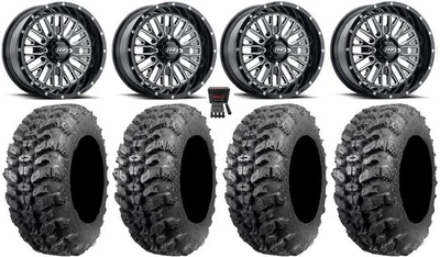 ITP Momentum 15" Wheels Milled 30" Sniper 920 Tires Honda Pioneer 1000 / Talon — 第 1/4 张图片