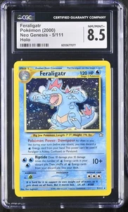 Feraligatr Holo #5/111 CGC 8.5 - 2000 Pokemon Neo Genesis Unlimited - Picture 1 of 2