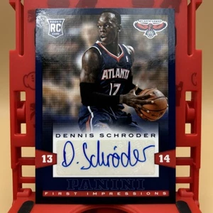 2013-14 Panini First Impressions Auto Dennis Schroder #20 Rookie Auto RC - Picture 1 of 4