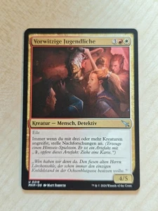 MTG MAGIC THE GATHERING MURDERS AT KARLOV MANOR Vorwitzige Jugendliche - Bild 1 von 1