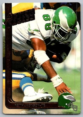 1991 Action Packed Keith Jackson Philadelphia Eagles #206 - Image 1 of 2