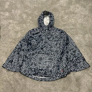 Keith Haring Herschel Supply Company Voyage Unisex Adult Xs Poncho ~RARE~ - Picture 1 of 6