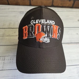 New Era Cleveland Browns Hat Brown Fitted Small Medium Football 39THIRTY 1946 - Picture 1 of 7