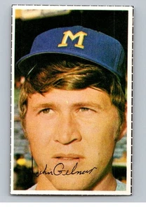Estampillas de béisbol del equipo actual Dell 1971 John Gelnar Milwaukee Brewers - Imagen 1 de 2