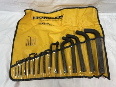 *TWO MISSING** Bondhus 20 pc SAE Standard Inch Hex L Wrench Set 5/64-3/4” - Image 1 of 3