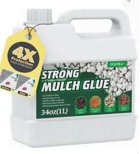 Concentrate Mulch Rock Glue Strong Mulch Landscape Lock Adhesive Pea Gravel S... - Picture 1 of 5
