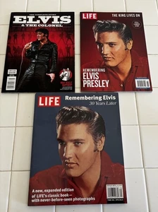 Elvis Presley Magazine (3)-Life/ Remembering Elvis 30 Yrs-Elvis & The Colonel - Picture 1 of 2
