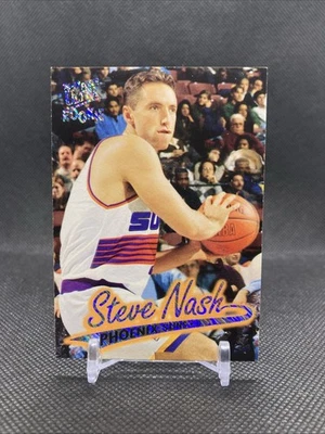 Fleer Ultra Steve Nash 1996 Platinum Medallion Rookie RC #P-87/250! Foto 1 de 3