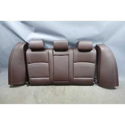BMW F10 Serie 5 2014-2016 sedán asiento trasero plegable respaldo cuero moca calefacción Foto 1 de 4