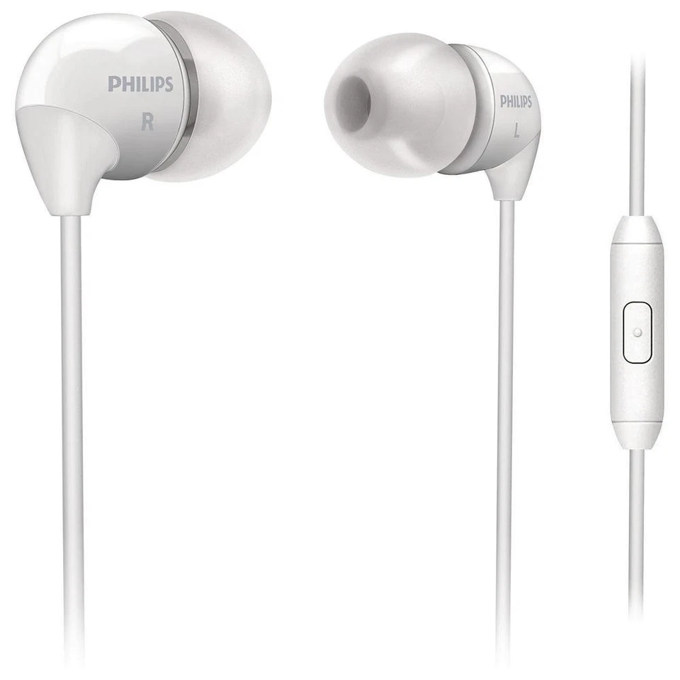 Philips SHE3595WT White In-Ear Only Headsets