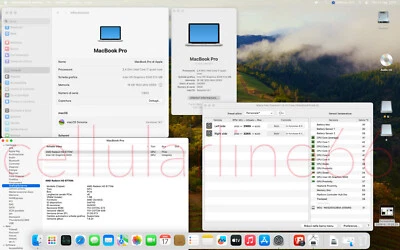 HD SSD 2,8 DGGPU i7 2011 macbook pro  OS Magsafe Apple DDR3 Sonoma Install. - Immagine 1 di 4