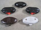 In Line Switch Lot of 5 Toggle F ETC CSA +Others Untested Bakelite Good Cond.