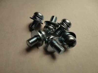 Set of 6 Replacement Back Cover Screws for 3 Head Model 40DM & 940 Malt Mixer.  Foto 1 de 2