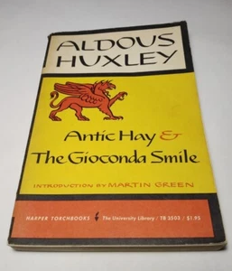 Antic Hay & The Gioconda Smile PB Book Aldous Huxley 1964 1ST Ed Harper - Bild 1 von 8
