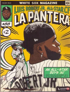 Chicago White Sox 2023 Magazin Luis Robert LA PANTERA ALL STAR Brandneu! - Bild 1 von 1