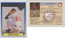 1992 Front Row Draft Picks Silver Jared Baker #12