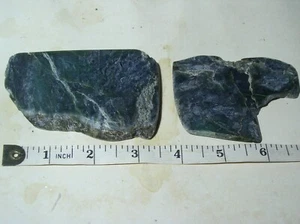 2 WASHINGTON JADE SLABS 230 Grams Rough - Picture 1 of 2