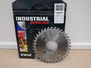 TREND INDUSTRIAL 200MM X 65MM BORE 36T TCT TABLE SCORING SAW BLADE IT/9560265S - Picture 1 of 1