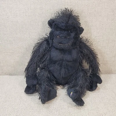 Ganz Webkinz Black Gorilla Plush Stuffed Animal HM040 NO CODE - Image 1 of 4